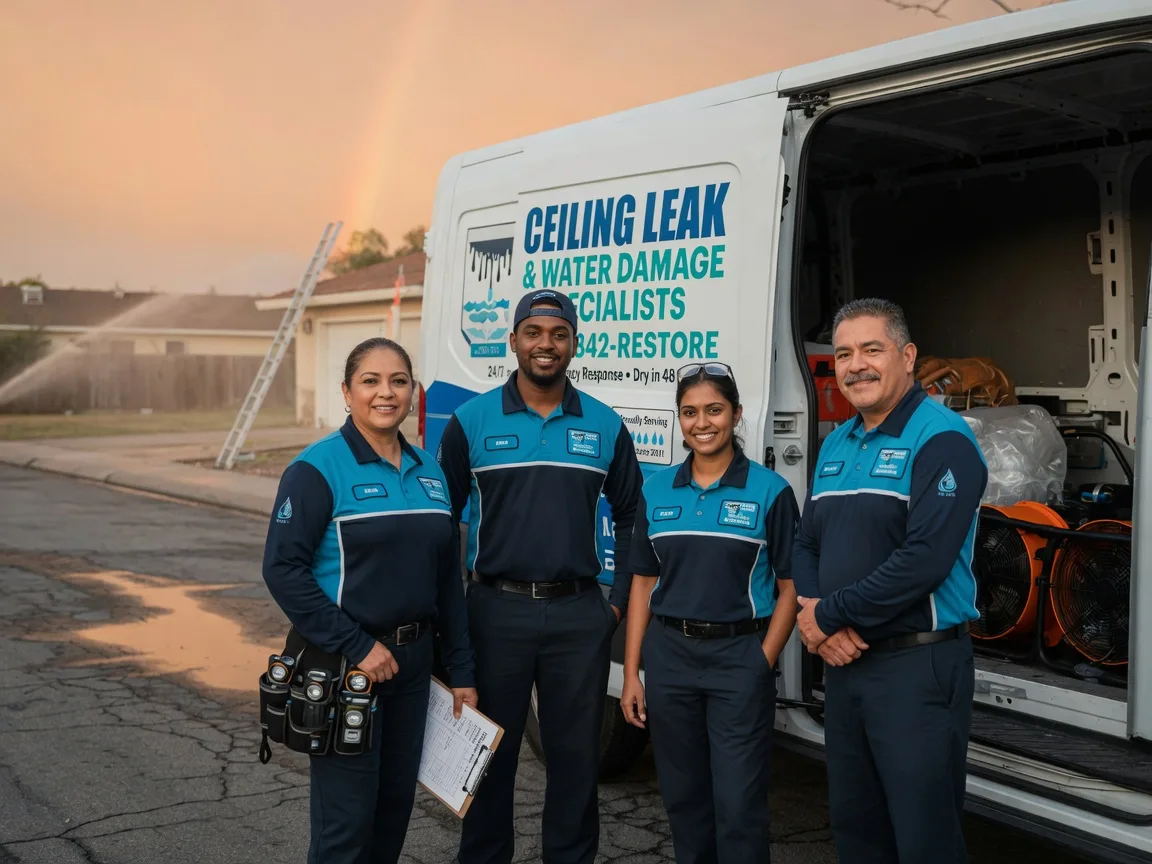 Ceiling Leak Cleanup company in Prairie Hill, TX
